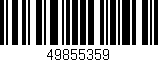 Código de barras (EAN, GTIN, SKU, ISBN): '49855359'