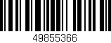 Código de barras (EAN, GTIN, SKU, ISBN): '49855366'
