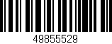 Código de barras (EAN, GTIN, SKU, ISBN): '49855529'