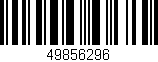 Código de barras (EAN, GTIN, SKU, ISBN): '49856296'
