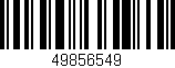 Código de barras (EAN, GTIN, SKU, ISBN): '49856549'