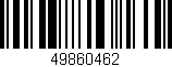 Código de barras (EAN, GTIN, SKU, ISBN): '49860462'