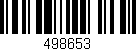Código de barras (EAN, GTIN, SKU, ISBN): '498653'