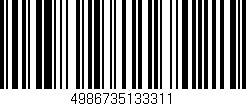 Código de barras (EAN, GTIN, SKU, ISBN): '4986735133311'