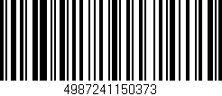 Código de barras (EAN, GTIN, SKU, ISBN): '4987241150373'