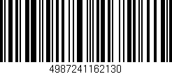 Código de barras (EAN, GTIN, SKU, ISBN): '4987241162130'