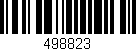 Código de barras (EAN, GTIN, SKU, ISBN): '498823'