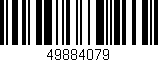 Código de barras (EAN, GTIN, SKU, ISBN): '49884079'