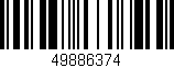 Código de barras (EAN, GTIN, SKU, ISBN): '49886374'