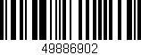 Código de barras (EAN, GTIN, SKU, ISBN): '49886902'