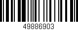 Código de barras (EAN, GTIN, SKU, ISBN): '49886903'