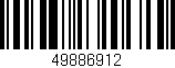 Código de barras (EAN, GTIN, SKU, ISBN): '49886912'