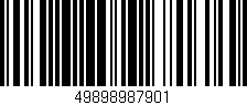 Código de barras (EAN, GTIN, SKU, ISBN): '49898987901'
