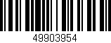 Código de barras (EAN, GTIN, SKU, ISBN): '49903954'