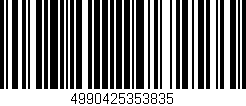 Código de barras (EAN, GTIN, SKU, ISBN): '4990425353835'