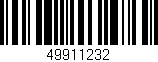 Código de barras (EAN, GTIN, SKU, ISBN): '49911232'