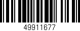Código de barras (EAN, GTIN, SKU, ISBN): '49911677'