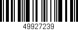 Código de barras (EAN, GTIN, SKU, ISBN): '49927239'