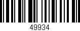 Código de barras (EAN, GTIN, SKU, ISBN): '49934'