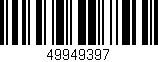 Código de barras (EAN, GTIN, SKU, ISBN): '49949397'