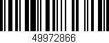Código de barras (EAN, GTIN, SKU, ISBN): '49972866'