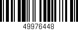 Código de barras (EAN, GTIN, SKU, ISBN): '49976448'
