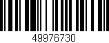 Código de barras (EAN, GTIN, SKU, ISBN): '49976730'