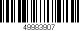Código de barras (EAN, GTIN, SKU, ISBN): '49983907'