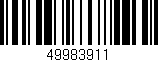 Código de barras (EAN, GTIN, SKU, ISBN): '49983911'