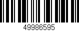 Código de barras (EAN, GTIN, SKU, ISBN): '49986595'