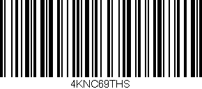 Código de barras (EAN, GTIN, SKU, ISBN): '4KNC69THS'
