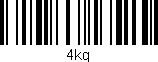 Código de barras (EAN, GTIN, SKU, ISBN): '4kg'