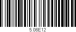 Código de barras (EAN, GTIN, SKU, ISBN): '5.06E12'