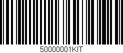 Código de barras (EAN, GTIN, SKU, ISBN): '50000001KIT'