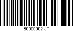 Código de barras (EAN, GTIN, SKU, ISBN): '50000002KIT'