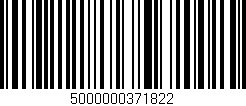 Código de barras (EAN, GTIN, SKU, ISBN): '5000000371822'