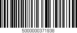 Código de barras (EAN, GTIN, SKU, ISBN): '5000000371938'