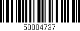 Código de barras (EAN, GTIN, SKU, ISBN): '50004737'