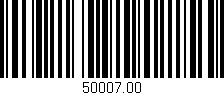 Código de barras (EAN, GTIN, SKU, ISBN): '50007.00'