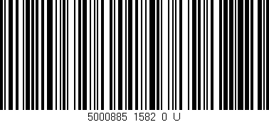 Código de barras (EAN, GTIN, SKU, ISBN): '5000885_1582_0_U'