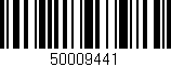 Código de barras (EAN, GTIN, SKU, ISBN): '50009441'