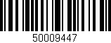 Código de barras (EAN, GTIN, SKU, ISBN): '50009447'