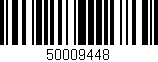 Código de barras (EAN, GTIN, SKU, ISBN): '50009448'