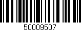 Código de barras (EAN, GTIN, SKU, ISBN): '50009507'