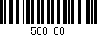 Código de barras (EAN, GTIN, SKU, ISBN): '500100'