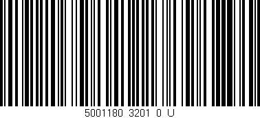 Código de barras (EAN, GTIN, SKU, ISBN): '5001180_3201_0_U'