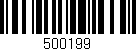 Código de barras (EAN, GTIN, SKU, ISBN): '500199'