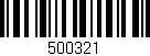 Código de barras (EAN, GTIN, SKU, ISBN): '500321'