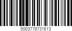 Código de barras (EAN, GTIN, SKU, ISBN): '5003779731613'