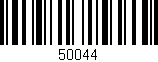 Código de barras (EAN, GTIN, SKU, ISBN): '50044'